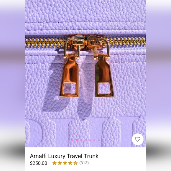 Truly Amalfi Luxury Travel Trunk New!! - Picture 3 of 6